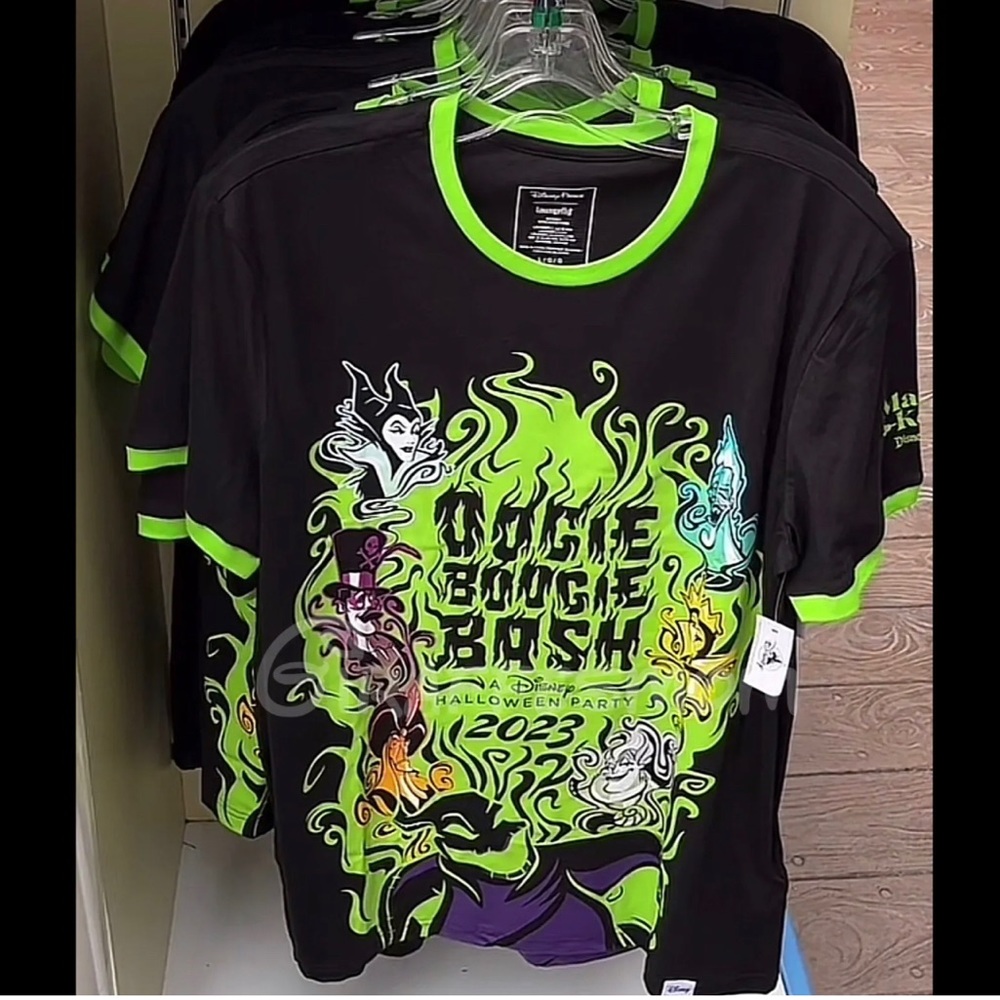 Disney Parks Oogie Boogie Bash Halloween Party 2023 Magic Key T-Shirt  NEW